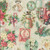 Quilting Treasures Fabrics Holly Jolly by Dan Morris Christmas Collage 108 Inch Wide Quilt Back, festive holiday-themed fabric featuring snowmen, poinsettias, Christmas wreaths, Santa, and holiday motifs.