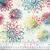 Anthology Fabrics Baliscapes Batiks Allure Floral Burst Chrome Batik