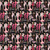 Riley Blake Fabrics Barbie Vintage Fashion Black