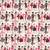 Riley Blake Fabrics Barbie Vintage Fashion White