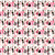 Riley Blake Fabrics Barbie Vintage Fashion White