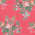 Riley Blake Fabrics Simple Pleasures American Jane Floral Raspberry, vibrant pink fabric with a floral pattern of roses and greenery.