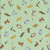 Riley Blake Fabrics Winnie the Pooh Characters Green