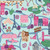 Riley Blake Fabrics The Genesis of a Journey It Takes a Village Blue