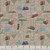 Riley Blake Fabrics Thomas & Friends Thomas the Tank Engine 80th Anniversary Map Pewter