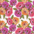 Riley Blake Fabrics Zinnias Lila Tueller Main White