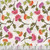 Riley Blake Fabrics Zinnias Lila Tueller Thistles White