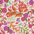 Riley Blake Fabrics Zinnias Lila Tueller Floral White