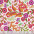 Riley Blake Fabrics Zinnias Lila Tueller Floral White