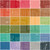 Riley Blake Fabrics TYPE/ography Lori Holt 10 Inch Stacker Squares Color Prints, 42 Pcs.