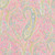 Liberty Fabrics Light Pink Felix and Isabelle Tana Lawn, intricate paisley pattern with pastel colors on soft pink background.