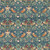 Liberty Fabrics Teal Blue William Morris Strawberry Thief Tana Lawn