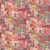 Liberty Fabrics Pink Patchwork Floral Tana Lawn, vibrant patchwork floral pattern in shades of pink, red, green, and multicolors.