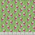 Henry Glass Fabrics A Kitty For Christmas Lime Small Santa Claus