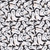 Blank Quilting Fabrics Ghostly Greetings Black Ghosts