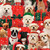 Quilting Treasures Fabrics Gotta Have It Novelties Red Green Brown Christmas Dogs Puppies