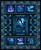 In The Beginning Fabrics Dragons Blue Fury Quilt Kit
