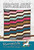 Villa Rosa Designs Escalate Quilt Pattern, colorful quilt with zigzag pattern and various printed fabrics in shades of pink, blue, yellow, and black.
