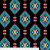 Windham Fabrics Winterfleece Prints Polar Fleece Black Sanctuary Turq Blue Squash Blossom
