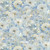 Timeless Treasures Fabrics Floral  Forest Whisper Misty Sky Blue Packed Dandelions