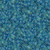 Timeless Treasures Fabrics Floral Forest Whisper Cobalt Teal Blue Flowers and Foliage