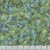 Timeless Treasures Fabrics Floral Whisper Moss Green Blue Flowers and Foliage