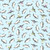 Clothworks Fabrics Anita Jeram Aqua Blue Snowtime Penguins