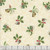 Clothworks Fabrics Katie Pertiet Cream Green Holiday Nostalgia Holly Stamps