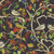 Clothworks Fabrics Cedar West Black Green Cream Bird Song Chickadee Love Birds Leaves