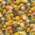 Clothworks Fabrics  Yellow Orange Gold The Secret Life of Squirrels Gourds