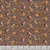 Clothworks Fabrics Acorn Brown The Secret Life of Squirrels Squirrels fabric pattern, detailed brown background with small, realistic squirrel illustrations.
