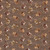 Clothworks Fabrics Acorn Brown The Secret Life of Squirrels Squirrels