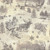 Clothworks Fabrics Katie Pertiet Grey Cream Holiday Nostalgia Toile