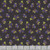 Clothworks Fabrics Cedar West Purple Black Bird Song Blackberries