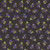 Clothworks Fabrics Cedar West Purple Black Bird Song Blackberries