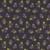 Clothworks Fabrics Cedar West Purple Black Bird Song Blackberries