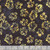 Windham Fabrics Anthology Batiks Yellow Jackets Yellow Black Morning Glory Flowers