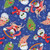 3 Wishes Fabrics Holidazzle Emiko Rainbow Unicorns Disco Santa Claus