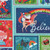 3 Wishes Fabrics Holidazzle Emiko Peace Joy Inclusion Santa Claus Christmas