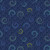 Benartex Fabrics Celestial Skies Skyline Studio Twighlight Blue Spiral Shower