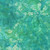 Lumin Fabrics Island Batik Splish Splash Seahorse Medallion Teal Parakeet