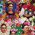 Timeless Treasures Fabrics Stroke of Genius Multi Collage Of Portraits And Florals