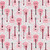 Dear Stella Fabrics Shimmer White Stay Tuned