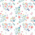 Dear Stella Fabrics Shimmer White In Bloom