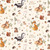 Dear Stella Fabrics 108 Inch Wide Quilt Back Cream Friends
