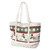 Wilmington Prints Woodland Snowmen White Out Snow Tote Bag Kit