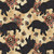 Timeless Treasures Fabrics Northwest Favorites Tan Tossed Bears With Claws