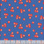 Lumin Fabrics White Owl Patchwork Picnic Susan Winget Navy Blue Red Cherries