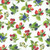 Lumin Fabrics White Owl Patchwork Picnic Susan Winget Red  White Strawberries Cherries Blueberries
