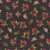 Blank Quilting Fabrics La Vie en Rose Tango Twist Designs Black Mini Roses